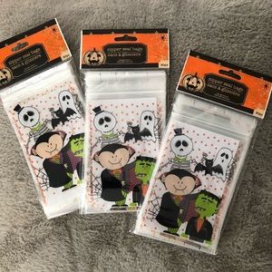 Zip seal Halloween treat bags